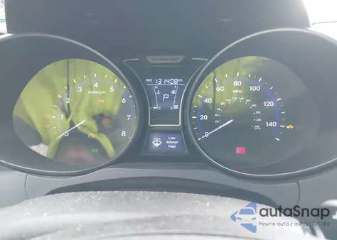 2013 Hyundai Veloster Turbo W/Black z USA, uszkodzony, nr VIN KMHTC6AE7DU161618